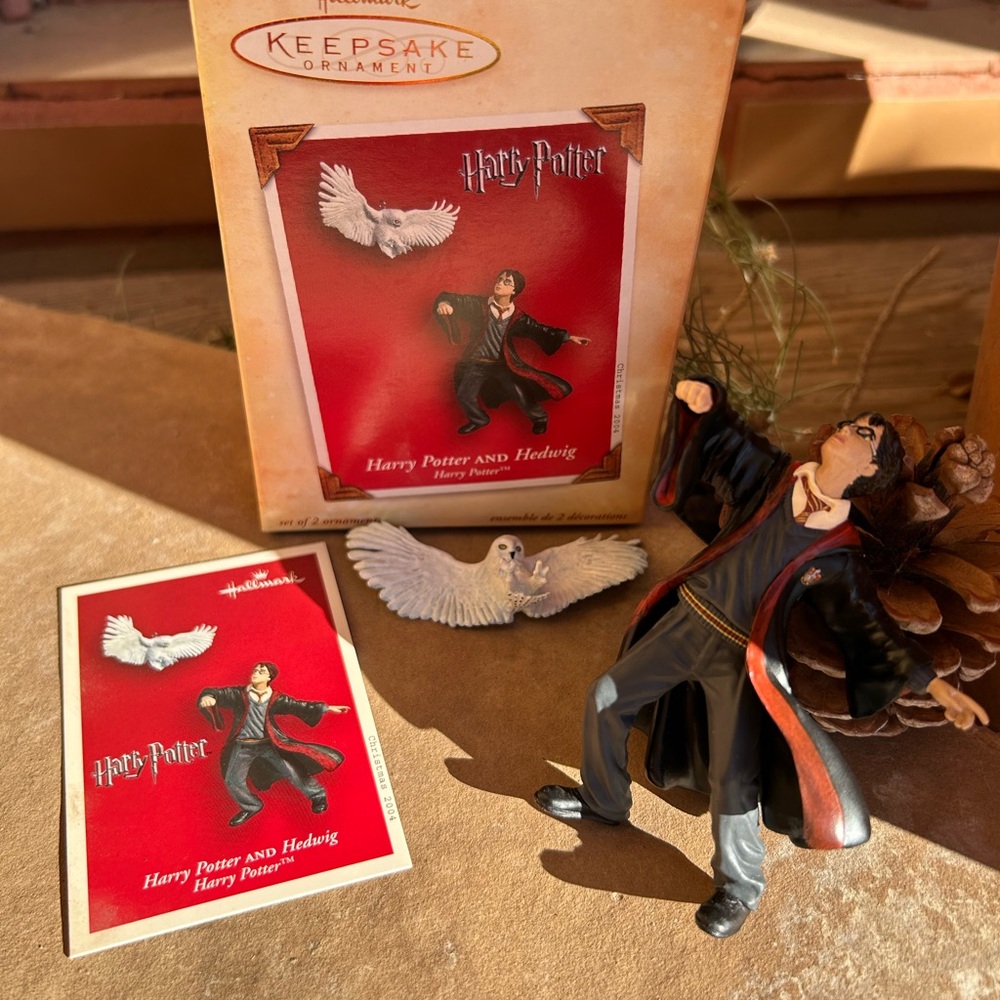 Hallmark Harry Potter and Hedwig Keepsake Ornament New in Box
